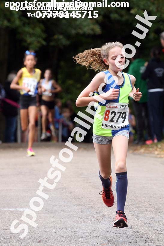 Girls under-13s 3 stage road relay, 2017 ERRA 6 and 4 Stage and Junior Relays. Photo:  David T. Hewitson/Sports for All Pics